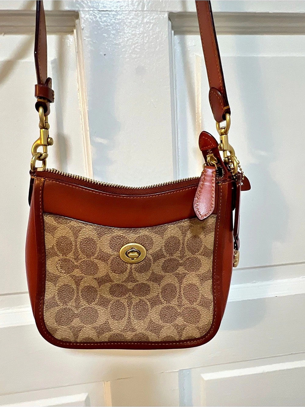 Coach Ergo Shoulder Bag Shoulder Bag Brown & Tan